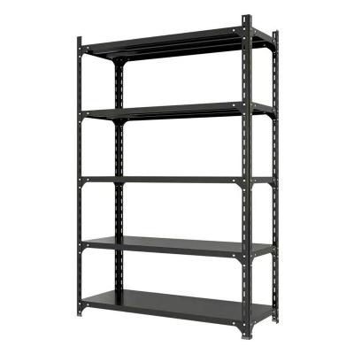 China Black Steel Corrosion Protection Shelf Rack Display Show Household Kitchen Storage Stacking Shelves for sale