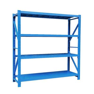 China Office Furniture Corrosion Protection Customized Color Storage Shelves Warehouse Rack Metal Steel Storage Stacking Shelves for sale