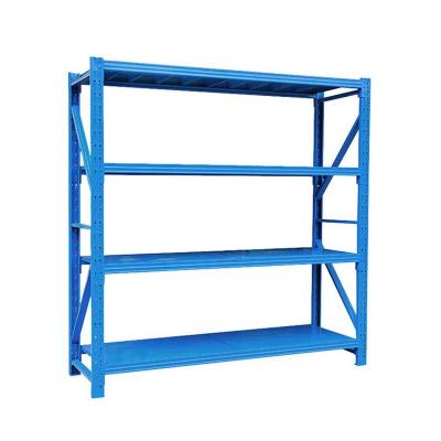 China Durable Corrosion Protection Factory Price Heavy Duty Shelving Rack For Supermarket Storage Stacking Shelves for sale