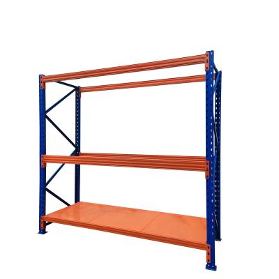 China Corrosion Protection Heavy Duty Steel Warehouse Racking Storage Shelves Warehouse Equipment Storage Rack System for sale