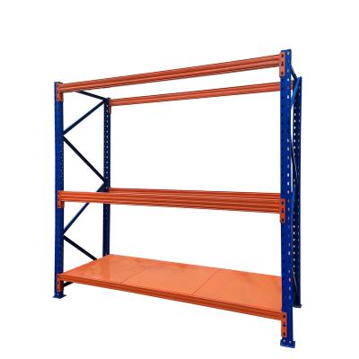 China Corrosion Protection Double Deep Industrial Pallet Shelf Storage Pallet Rack Conventional Heavy Selective Shelving for sale