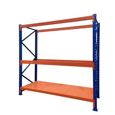 China Corrosion Protection Wholesale Price Warehouse Storage Large Capacity Assembly Shelf Steel Rack Selective Pallet Racking System for sale