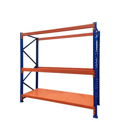 China Corrosion Protection Warehouse Shelving Large Capacity Selective System Double Pallet Rack Deep Warehouse Storage for sale