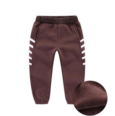 China Brown Kids Sweatpants Anti-pilling Kids Pants Baby Boy Bottoms Baby Walker Unisex Pants Infant Sweatpants for sale