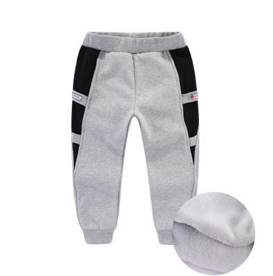 China Anti-Wrinkle Kids Walker Pants Organic Bamboo Sweatpants Pants Kids Eco-Friendly Warm Boys for sale