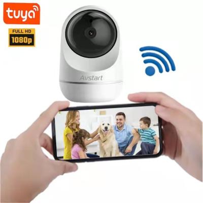 China NIGHT VISION Security Camera 1080P Wireless Indoor Pan/Tilt WiFi IP Camera Dome Surveillance System Smart Night Vision for sale