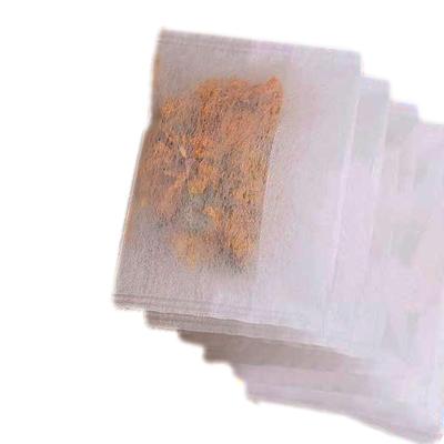 China Eco-friendly Corn Material Biodegradable Fiber Nonwoven Beverage Pack Herbs Filter PLA Tea Bags Packaging Pouch for sale