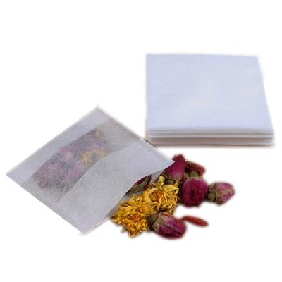 China Eco-friendly Corn Fiber Nonwoven Herbs Filters Biodegradable PLA Tea Bags Green Tea Drink Pouches Packaging for sale