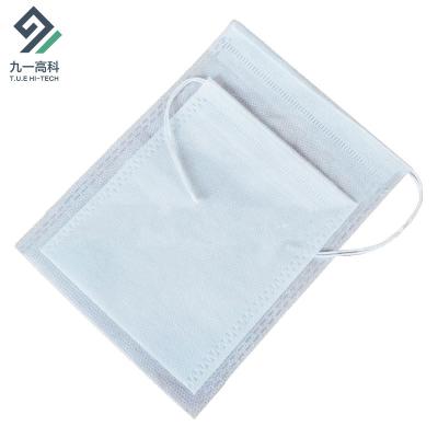 China Custom PLA Eco-Friendly Herb Pouch Bags For Spices And Dry Teas Logo Corn Fiber Biodegradable Corn Fiber Material for sale