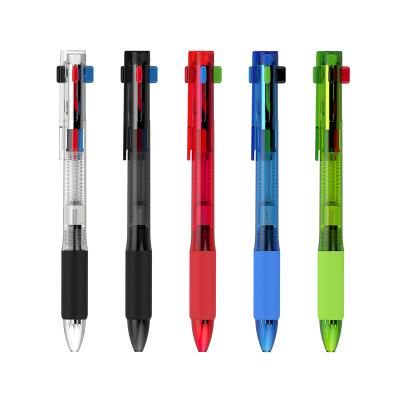 China School Ball Pen High Quality multicolor ballpen with soft handle for promotions for sale