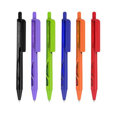 China School Ball Pen High Quality Advertising Double Walled Promotional Ballpoint Pens for sale