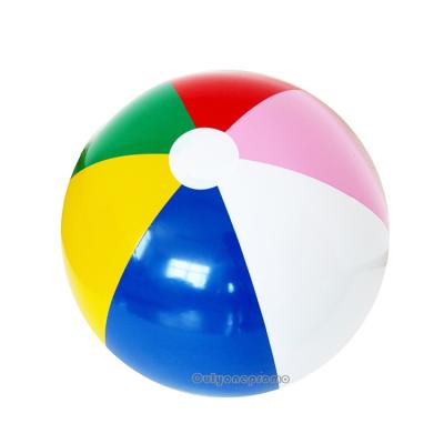 China Hot Selling Eco-friendly Material Promotional EN71 and ATSM Standard 12 Inch PVC Inflatable Beach Ball Toys for sale