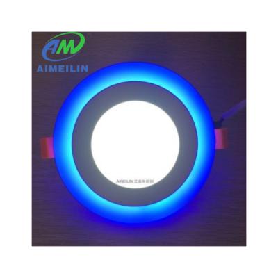 China Modern LED Anti-shone Pot Light Indoor Surface Recessed Slim SMD2835 18+6W RGB Lighting Ceiling Lamp for sale