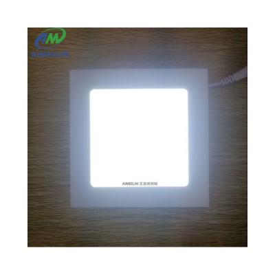 China Modern Ultra Thin Outdoor 12W LED Indoor Ceiling Light AC220V Smd Recessed Ceiling Square Surface for sale