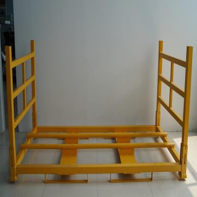 China Warehouse Tire Shelf , Supermarket And Storage Shelf Steel Mesh Storage Cages for sale