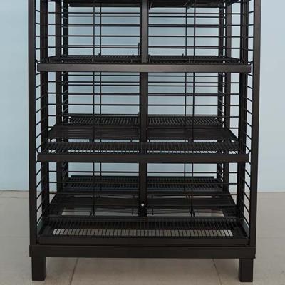 China Heavy Duty Merchandise Shop Display Racks For Drinks And Goods for sale