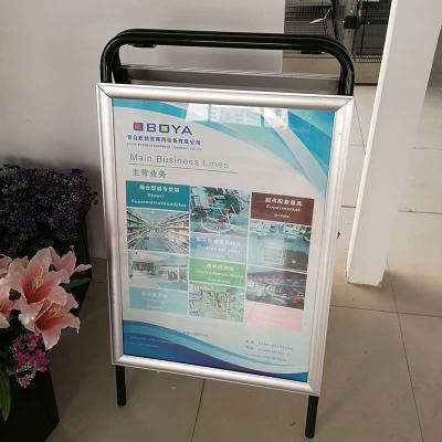 China Restaurant Hotel Metal Display Board Powder Coated Surface Treatment for sale