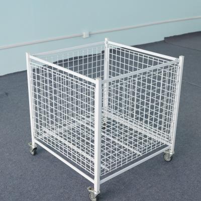 China Metal pillow display rack / Storage Baskets WB-PEN-001-1 BSCI Certification for sale