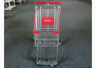 China Grocery Foldable Shopping Cart  4 Wheel for sale