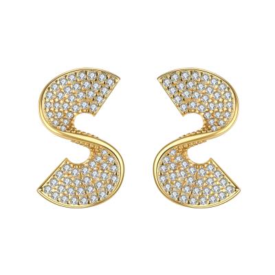 China FASHIONABLE stud circle earrings designer studded earrings fashion stud earring for sale