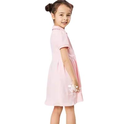 China Girl Washable Pink Clothes Years Summer Clothes 6-14 Kids Clothes for sale