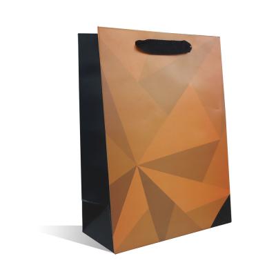 China Recycled Materials Gift Paper Bags With Handles Shoes Paper Bag Package Paper Bag for sale