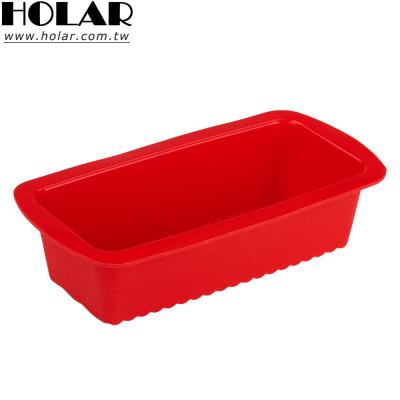 China [Holar] Viable Taiwan Made Bakeware Non-Stick Silicone Bread Loaf Pan for Cake Baking Meatloaf for sale