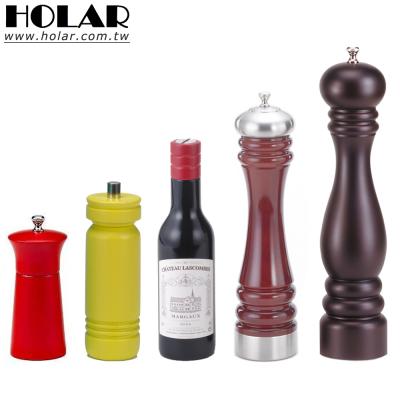 China [Holar] Viable Taiwan Made Salt and Pepper Mill Manual Wooden Grinder for sale