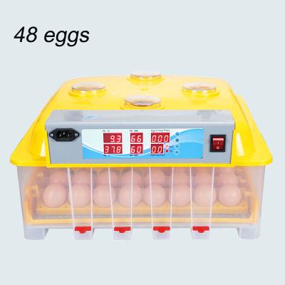 China Full automatic and multifunction 48eggs incubator / CE approved ZH-48 egg incubator / full automatic chicken egg incubator (whatsapp: +8615965977837) for sale