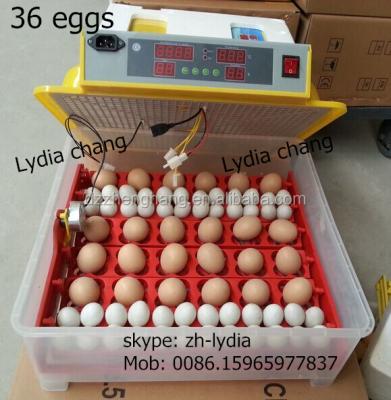 China Full automatic and multifunctional 36eggs incubator / CE approved ZH-36 egg incubator / full automatic chicken egg incubator (whatsapp: +8615965977837) for sale