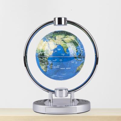 China Europe Logo Custom Low MOQ Wholesale Hanging Globe Home Office Crafts Gift Levitating Magnetic Floating Globes for sale