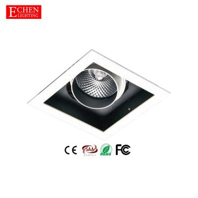 China Factory price modern energy saving 1/2/3cob surface mounted led square downlight for sale