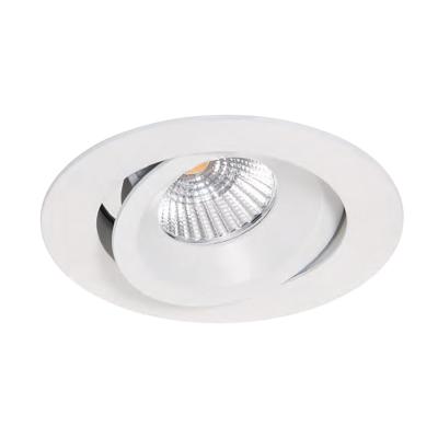 China Factory Price CE Certification Recessed White Housing Anti Glare Led Downlight for sale