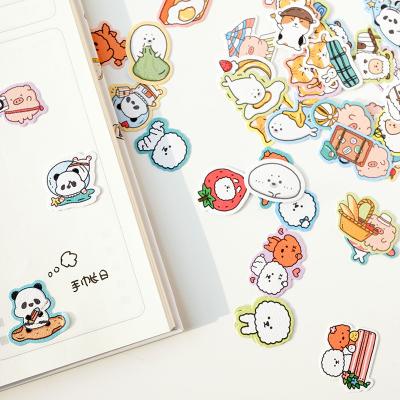 China Decorative Sticker Nekoni Stickers Peels Animal Decorative Decals Cat Sticker Cute Kawaii Decal Adhesive Decals For Paper Stickers Pack for sale