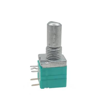 China RD915S 9mm with small scale type rotary switch and gear potentiometer tuning vehicle-mounted dimming regulatory potentiometer RD915S-AA1-B10K-D for sale