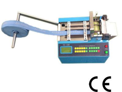 China YS-160W Heavy Duty Elastic Webbing Tape Cut-To-Length Machine Automatic English Language for sale