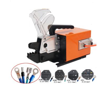 China Pneumatic Crimping Tool Pneumatic Crimper Plier Machine Air Powered Wire Terminal Crimping Machine for sale