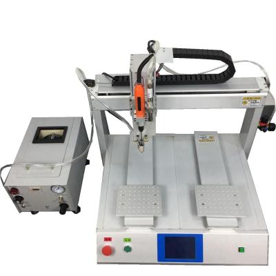 China YS-L401-2 Dual-Working Table Automatic Screw Feeding And Fastening Machine Air Blowing Feeding Screws for sale