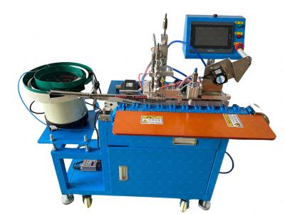 China RS-780P-F RJ45/DC Connector Cable Strip And Solder Machine With Vibration Bowl Feeder for sale