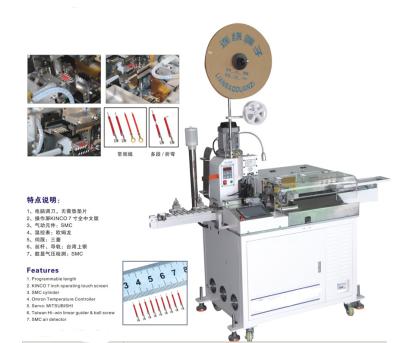 China Automatic One End Crimping And Tinning Machine With Cutting Stripping Feature for sale