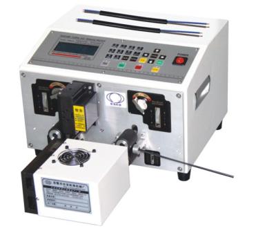 China RS-380T Automatic Flat Double -Core Cable Cut Strip And Twist Copper Wires Machine for sale