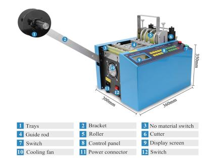 China YS-100 Programmable Automatic Poly Tubing (Plastic Packaging) And Heat Shrink Tubing for sale