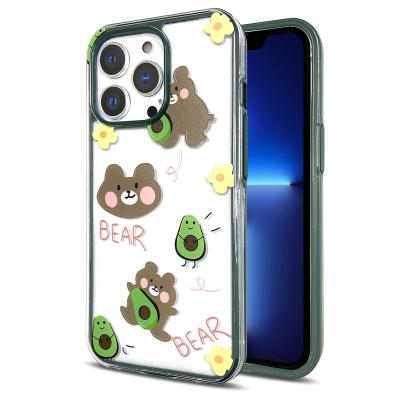 China Printed Design Hot Selling Shockproof Color Back Bumper Cover Phone Cases For iPhone 7 8 plus XS 12 mini 11 pro 13 max for sale