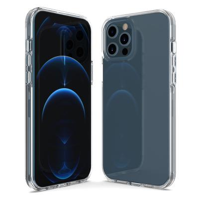 China Anti-drop manufacture ready to ship transparent TPU PC cell phone case mobile cover for iPhone XS 11 pro 12 mini 13 max max for sale