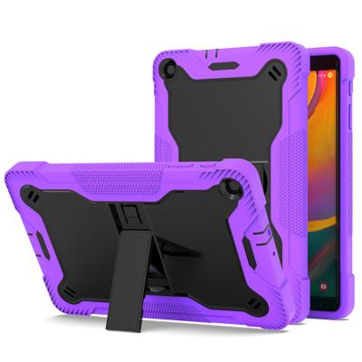 China Heavy Duty Rugged Shockproof Pc+tpu PC Silicone Tablet Case For Samsung Tab A7 Lite T220/T225 T505 T515 for sale