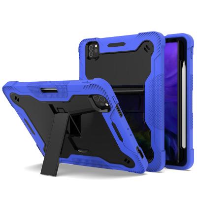 China Shockproof ; Shockproof Kickstand Silicone PC 3 in 1 Tablet Case Cover with Kickstand Ipad Mini Pro 11 inch T295 T225 T515 for sale