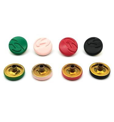 China Viable High Quality Classic Painting 4 Part Snap Button Snap Fastener With Low Price for sale