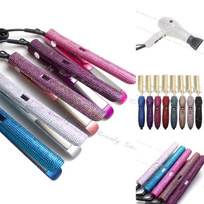 China Gubebeauty AMZ Mini Outdoor Hot Electric Faux Stone Comb Straightener Electric Hair Curler Straightener for Hair Curler with FCC&CE for sale