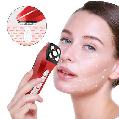 China Anti-Puffiness Machine Radio Frequency RF Home Use Face Lifting Devices Portable Massager Beauty Equipment for sale