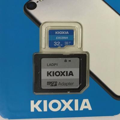 China Kioxia TF UHS-I LMEX1L032GG2 Plastic Card for sale